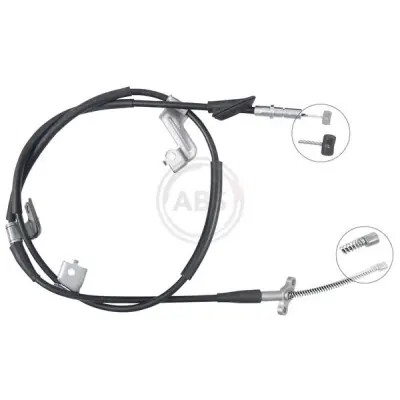 Oferta Limitada Cable de accionamiento, freno de estacionamiento A.B.S. K17579